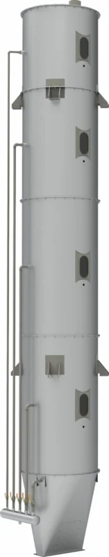 Flake tesisi pişirme silosu
