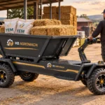 Mobil çiftlik tipi elektrikli el arabası